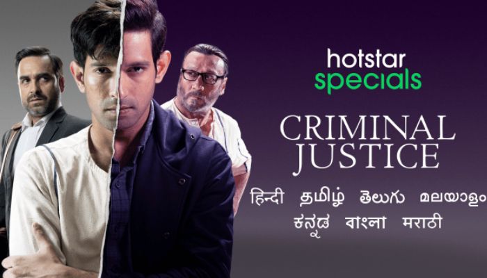 Criminal Justice-Indian Web Series