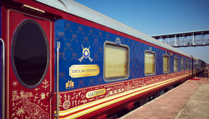 The Deccan Odyssey luxury trains in India