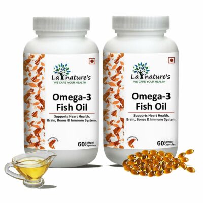 La Nature’s Omega-3 Fish Oil Softgel Capsules