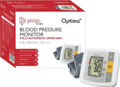 PROZO PLUS FULLY AUTOMATIC UPPER ARM BLOOD PRESSURE MONITOR
