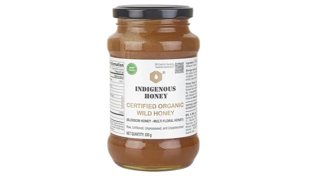 certified raw organic honey