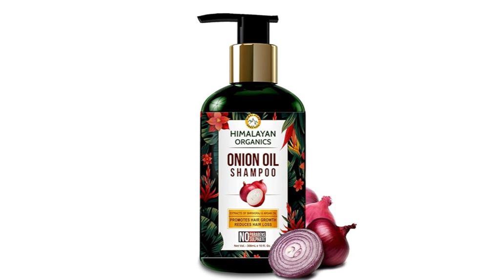 himalayan organics onion oil shampoo