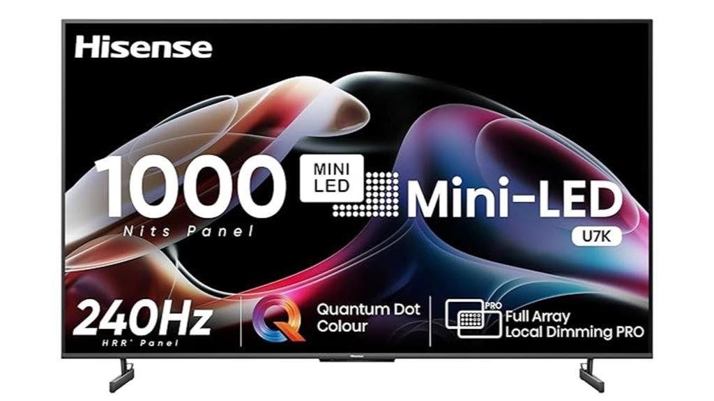 hisense 55 inch 4k smart qled tv