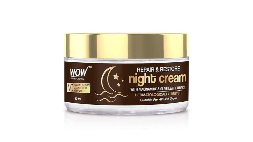 skin repair night cream