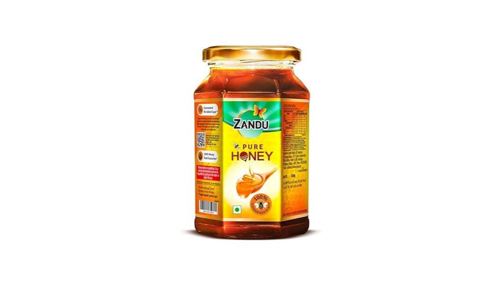 zandu pure honey no sugar added