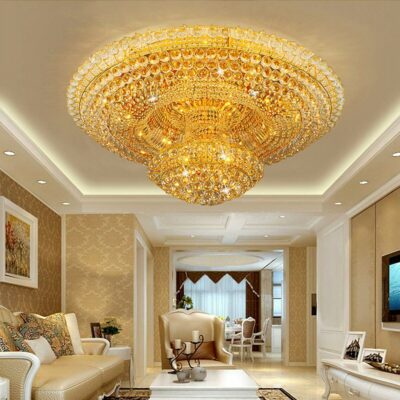 K9 Crystal Chandelier for Living Room Ceiling Light