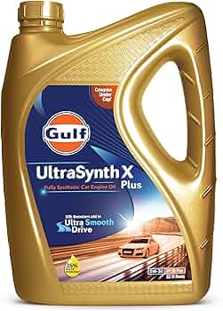 Gulf Ultrasynth X Sae Car Engine Oil