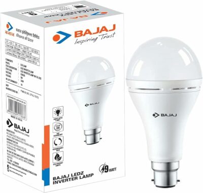 9W B22 LED White Inverter Lamp