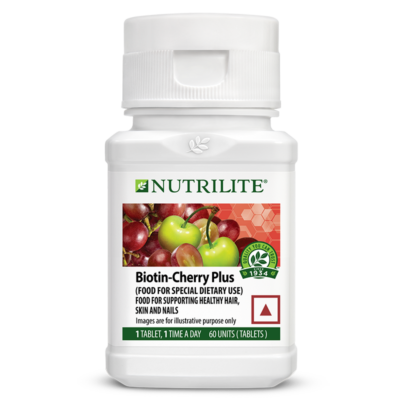 Amway Nutrilite Biotin Cherry Plus Biotin