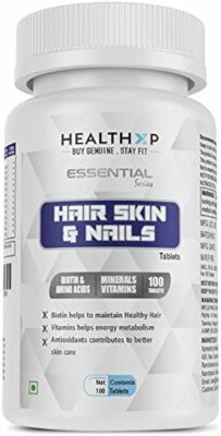 HealthXP Hair Skin & Nails Biotin