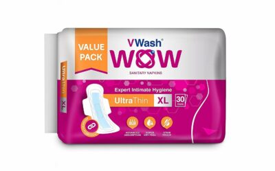 Vwash Wow Ultra Thin Sanitary Pads