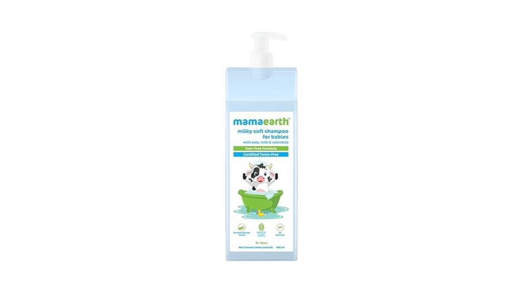 gentle baby shampoo with natural ingredients