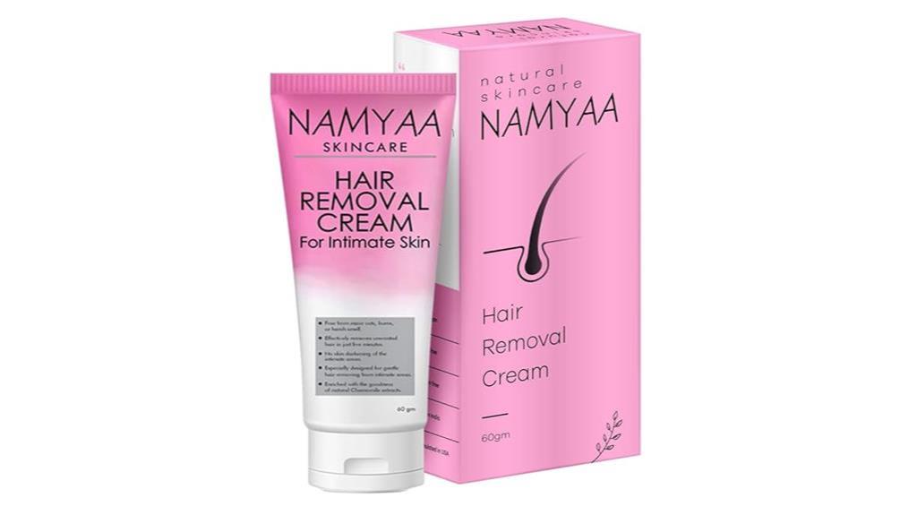 hair removal cream and serum