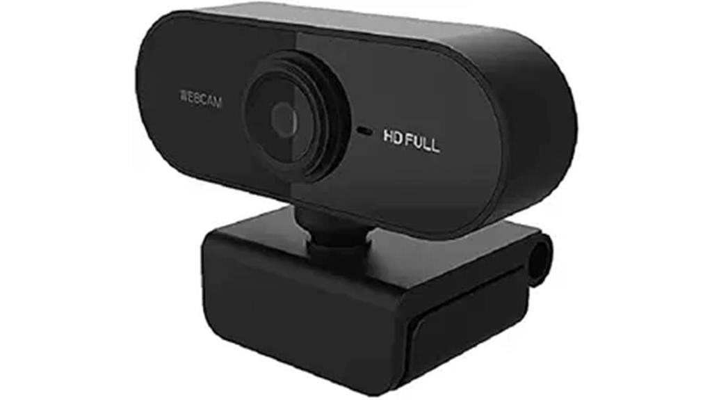 high quality 1080p webcam with microphone