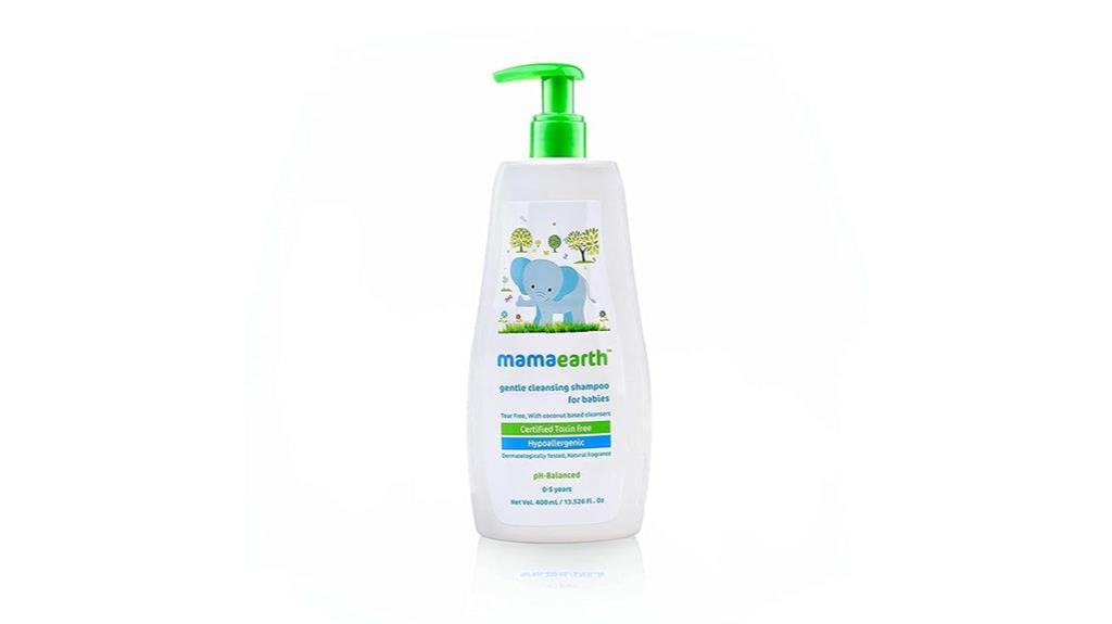 mamaearth natural baby shampoo