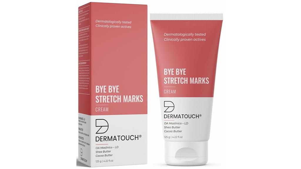 stretch mark cream with shea and cocoa butter